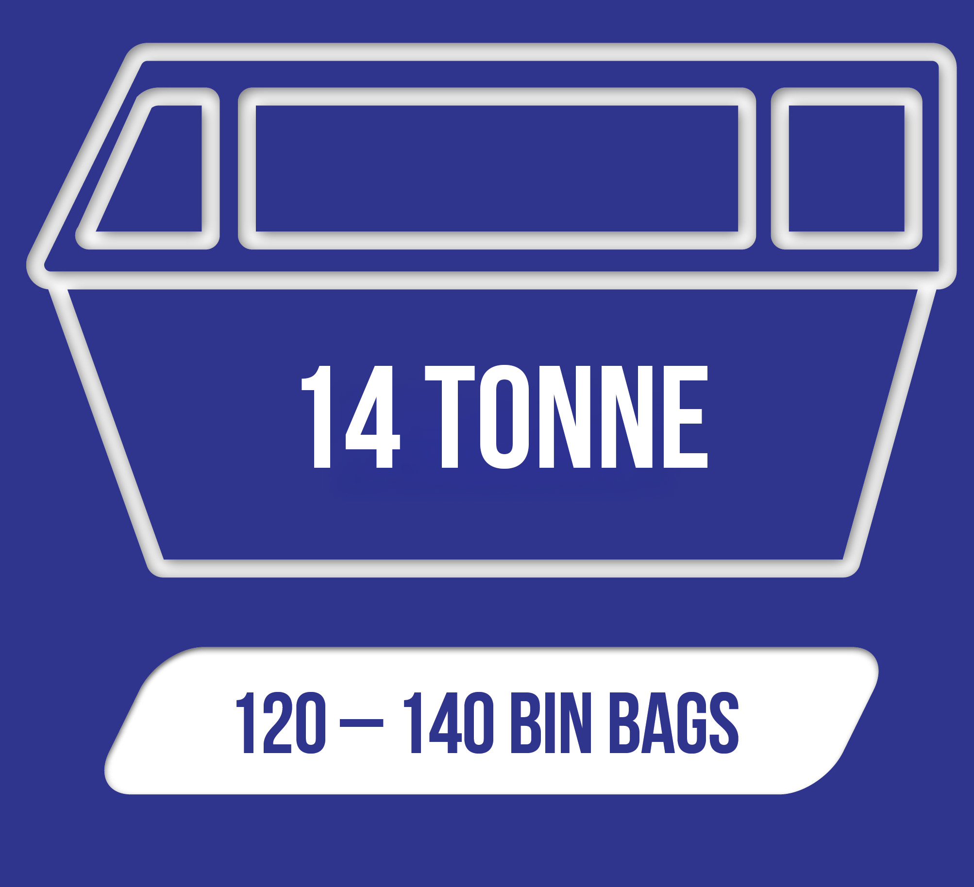 14 Tonne: 120-140 Bin Bags