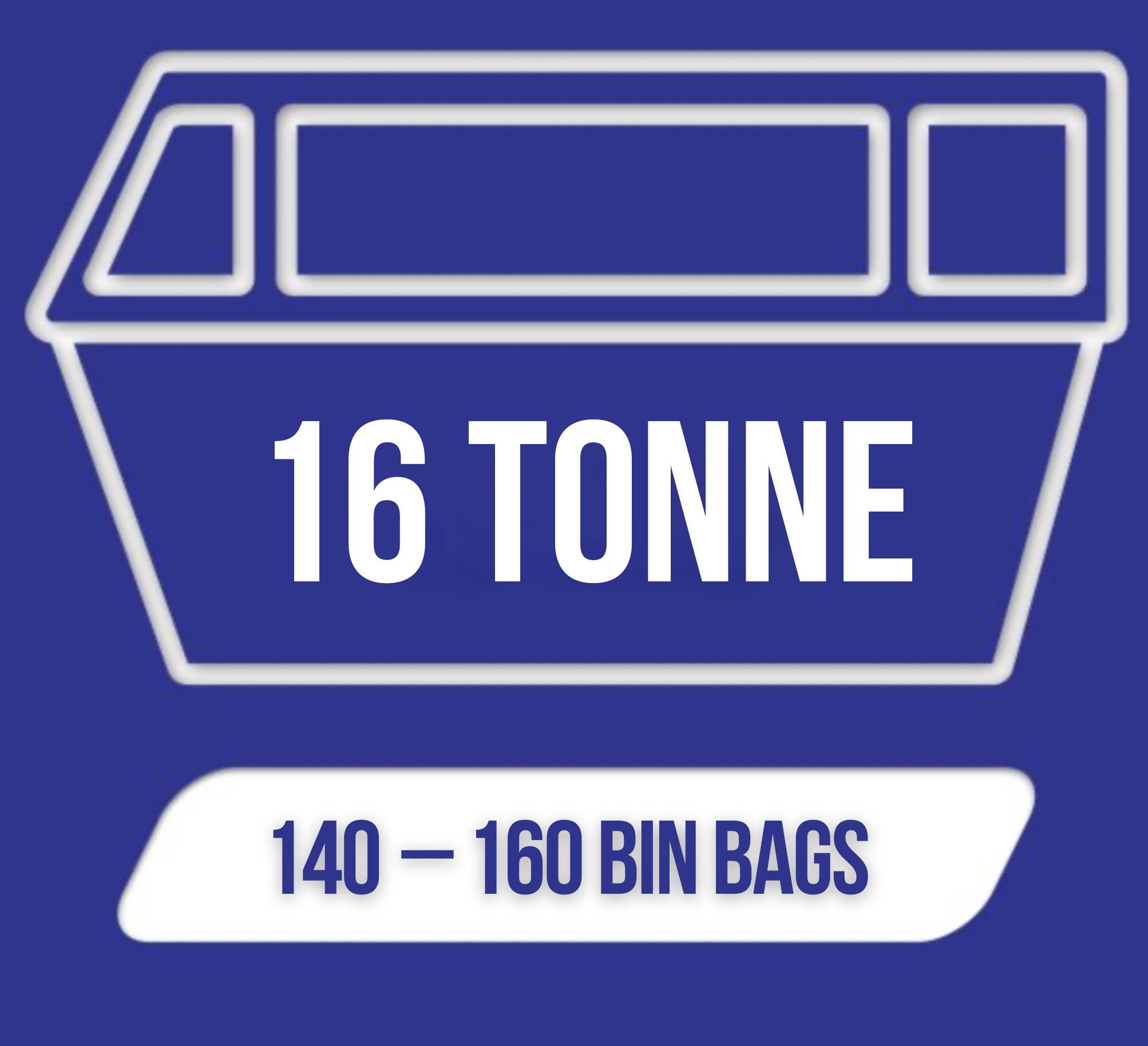16 Tonne: 140-160 Bin Bags
