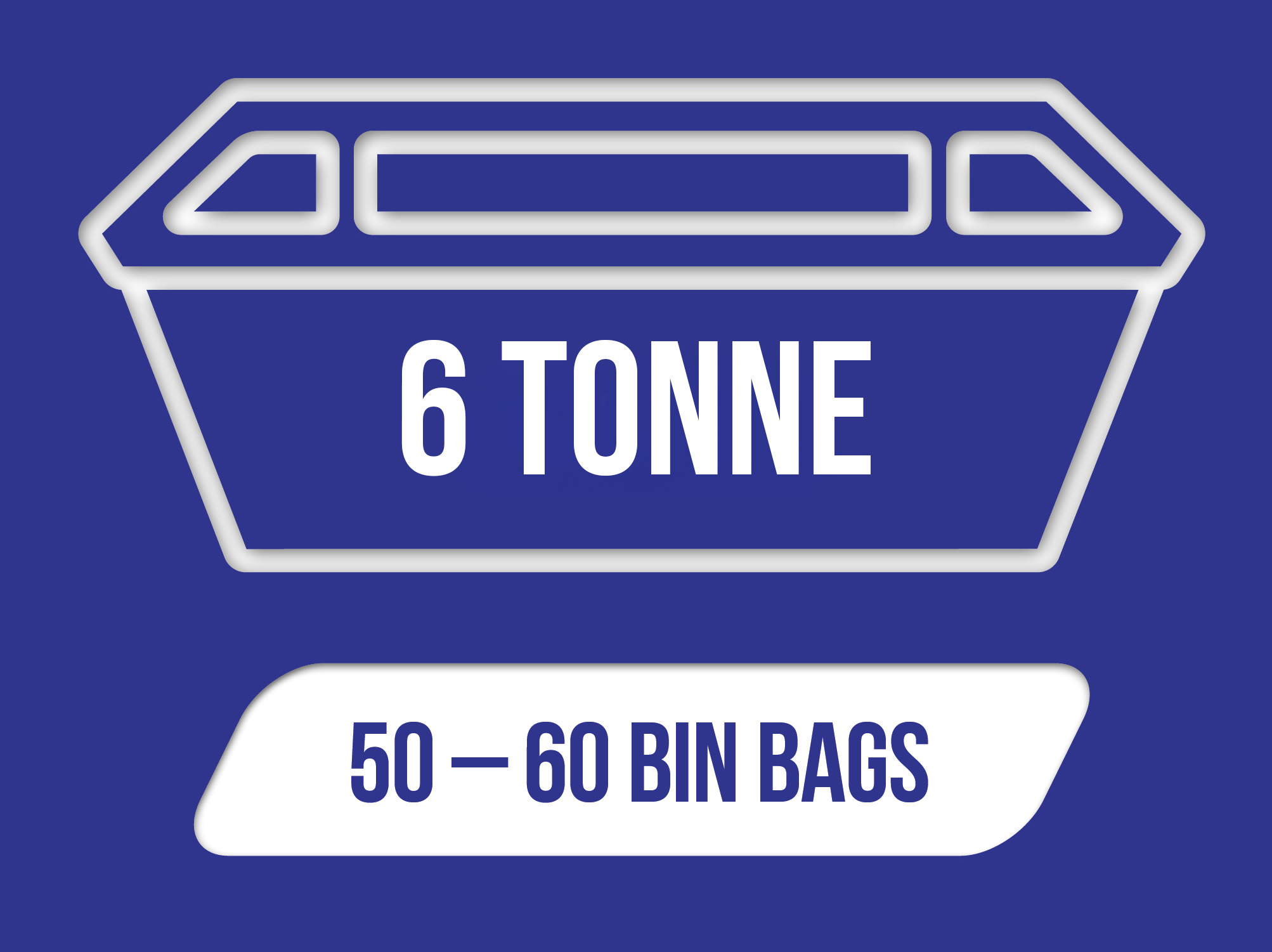 6 Tonne: 50-60 Bin Bags